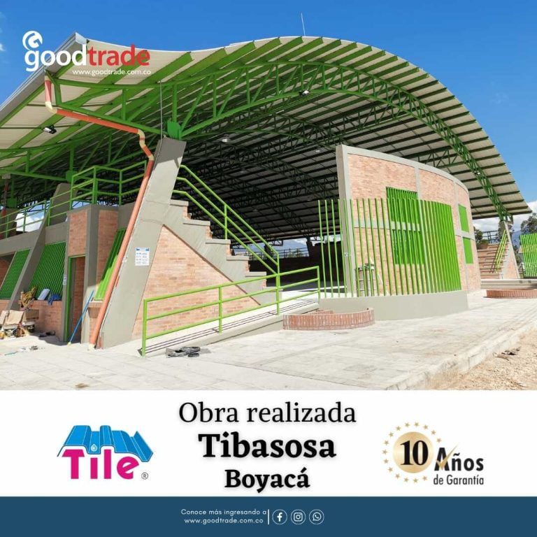Obra realizada en Tibasosa, Boyacá - Goodtrade con Tile