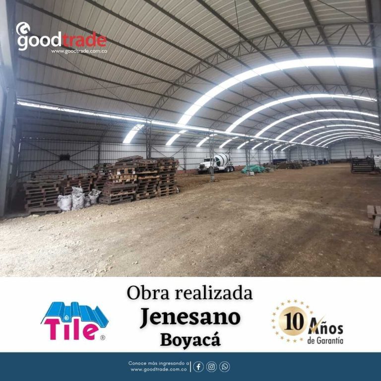 Obra realizada en Jenasano, Boyacá - Goodtrade con Tile